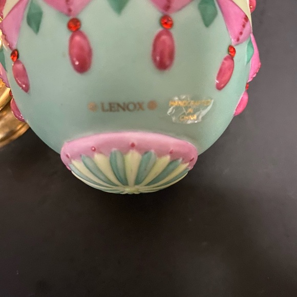 Lenox Jeweled Bedazzled Egg Paravaneh Holloway - Picture 4 of 8